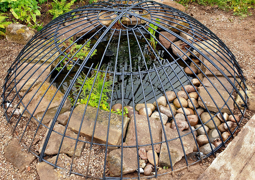 Build Your Own Modular Pond Cover
